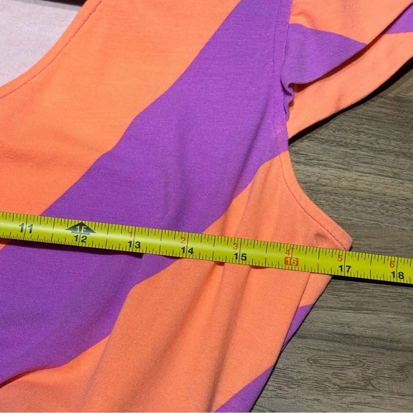 Lilly Pulitzer Adriel Wrap Dress Always a Party Striped Wrap Dress Size Medium - Picture 7 of 8